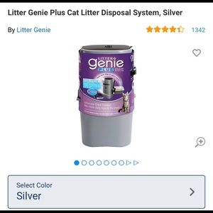 Litter Genie Plus Odor Lock Trashcan